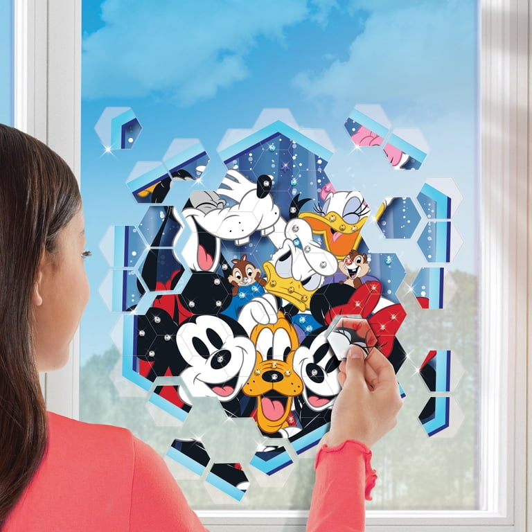Disney: Window Art Mosaic - Mickey & Friends - 66 pcs, Reusable