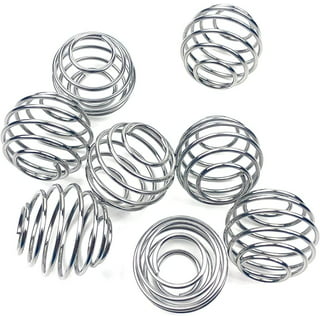 5pcs 10pcs Stainless Steel Spring Ball Mixing Wire Whisk Ball for Shaker  Cup Bottle Mixer Blender Ball for Mixing Protein Shakes, Drinking (5pcs)