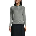 thumbnail image 2 of Lands' End School Uniform Women's Cotton Modal Cardigan Sweater, 2 of 2
