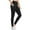 Black, variant on TIMIFIS Yoga Pants Workout Shorts Womens Women's Yoga Pants Fleece Lined Waterproof Leggings High Waist Warm Winter Hiking Running Leggings Pockets
