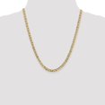 thumbnail image 2 of 10K Yellow Gold chain Anchor Concave 22 in 4.5 mm 4.5mm, 2 of 5