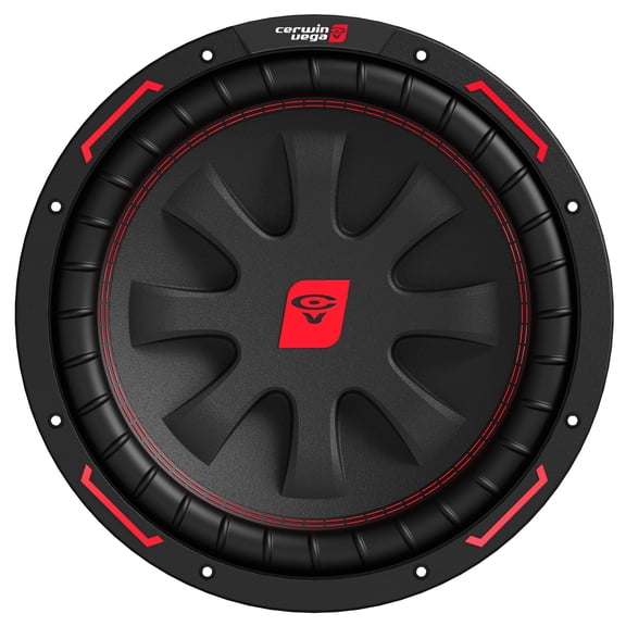 Subwoofer de audio para coche CERWIN-VEGA! Bobina de voz dual CVP10D4 de 10 pulgadas, 450 W y 4 Ω