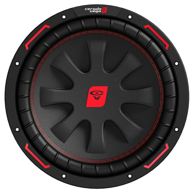 Subwoofer de audio para coche CERWIN-VEGA! Bobina de voz dual CVP10D4 de 10 pulgadas, 450 W y 4 Ω