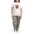 thumbnail image 4 of CafePress - Fa La La Llama Women's Light Pajamas - Women's Short Sleeve Print T-Shirt and Pants Light Cotton Pajama Set, 4 of 7