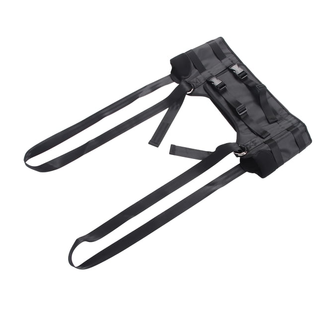 Hanging Back Stretcher Lumbar Traction Device, Neoprene Reduce Soreness Spinal Decompression Harness for Home Use