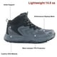 thumbnail image 3 of Botas de senderismo OUTJET impermeables para hombre ligeras negras, 3 of 9