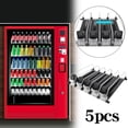 thumbnail image 6 of Realhomelove Drink Organizer for Fridge Refrigerator Soda Can Organizer, Self-Pushing Bottle Can Dispenser Beverage Storage for Pantry/Vending Machine (5 Rows, 16 Inch), 6 of 9