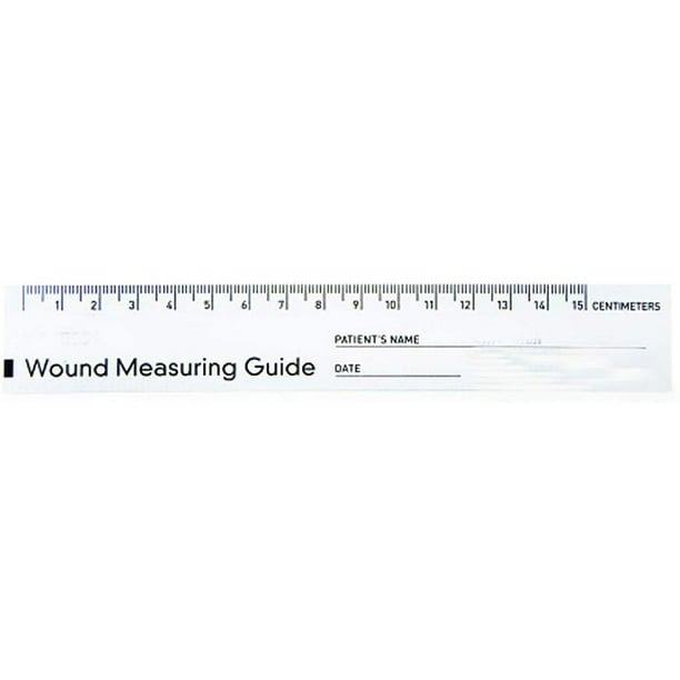wound measurement rulers 6 inch15 cm case of 600 wound measuring