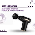 thumbnail image 2 of Muscle Massage Gun. Deep Tissue Percussion Massager. Wireless, Touchscreen, Portable. 4 Interchangeable Heads., 2 of 6