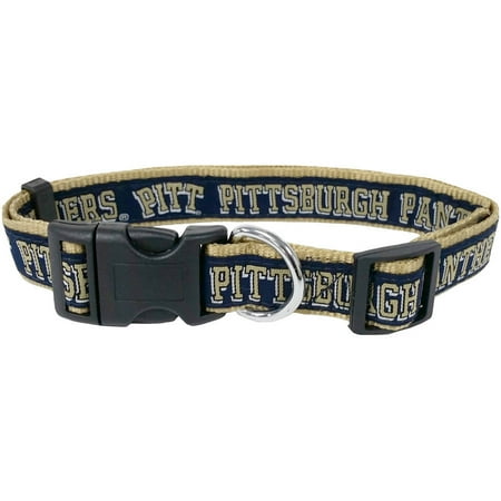 Pitt Panthers Sports - Pets First College Pitt Panthers Pet Collar, 3 Sizes Available, Sports Fan Dog Collar