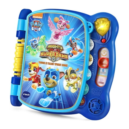 VTech - PAW Patrol Mighty Pups Touch & Teach Word Book - Multicolor
