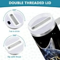 thumbnail image 4 of JSTEL Black Galaxy 30 oz Tumbler Stainless Steel Water Bottle Vacuum Insulated Cup with Straw Lid & Handle For Travel Car Cup Holder, 4 of 8
