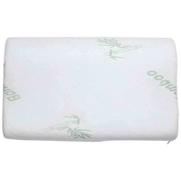 LAMIRO Bamboo Fiber Pillow Memory Foam Pillows Healthy Breathable Pillow Orthopedic Neck Fatigue Relief Sleeping