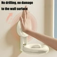 thumbnail image 5 of Wall Mount Hair Dryer Holder with Suction Cup | Universal Non Perforated Storage Rack for All Hair Dryer Models | 5 Color Options | Compact Bathroom Organizer for Small Spaces, 5 of 6