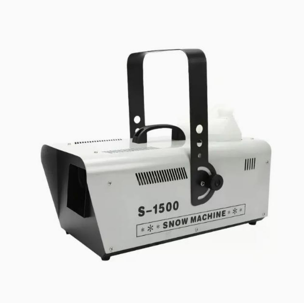 GXWOWO1500w Remote Control Snow Machine, Simulation Snow Machine, Stage