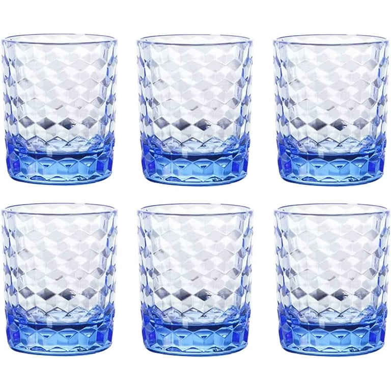 Look like Glass] 8 Oz 6-Piece Premium Unbreakable Drinking Glasses