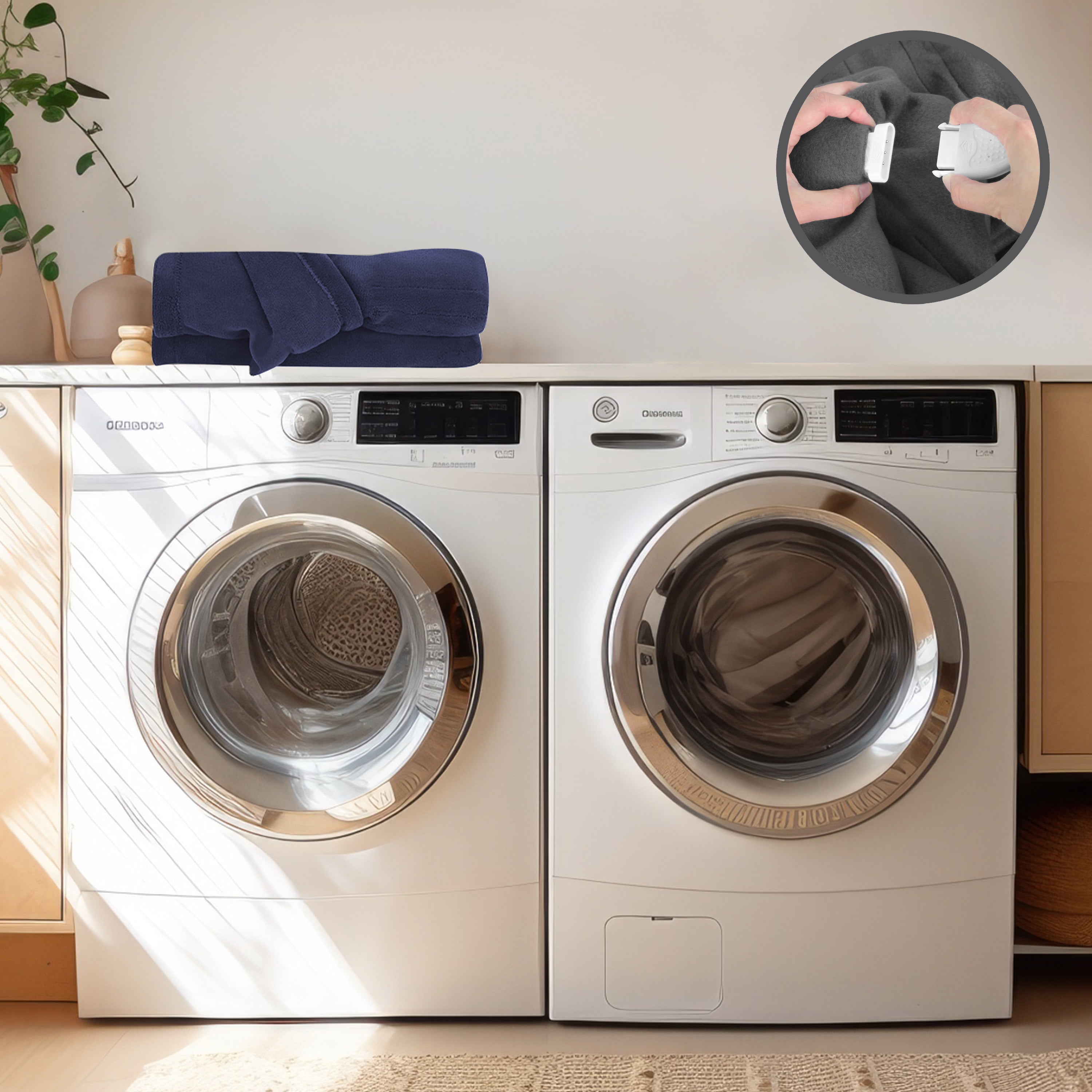 Couverture chauffante électrique Sunbeam Arctic Plush Eco, 4 réglages de chaleur, arrêt automatique