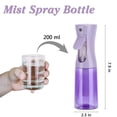 thumbnail image 2 of Spray Bottle For Hair,Continuous Spray Bottle, Fine Mist Empty Spraying Water Bottles for Plants, travel, Salons,Ironing and Cleaning, 2 of 7