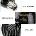 thumbnail image 4 of EeaseCA 1Pc 40W E27 Heating Lamp Reptile Heat Preservation Lamp Infrared Bulb Heat Light, 4 of 7
