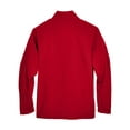 thumbnail image 5 of Men's Cruise Two-Layer Fleece Bonded Soft&nbsp;Shell Jacket - CLASSIC RED - 4XL, 5 of 5