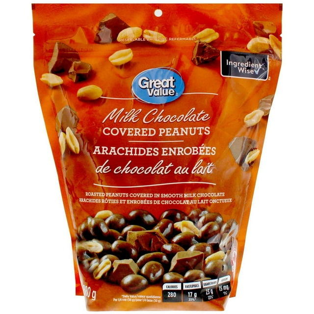 Great Value Milk Chocolate Covered Peanuts