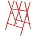 thumbnail image 3 of Adjustable Folding Log Saw Horse with Non-Slip Foot Pads, Heavy Duty Steel Sawhorse for Cutting Wood, Lightweight Portable Sawhorse for Workshop, 3 of 9
