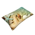 thumbnail image 2 of Fotbe Starfish And Seashell Pillow Cases - Envelope Closure - Luxury, Extra Soft, Cooling Pillow Covers - Wrinkle, Fade, Stain Resistant-16"x24", 2 of 8