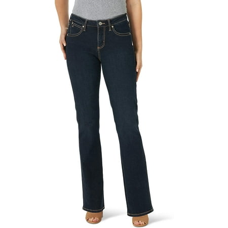 Wrangler Womens Aura Instantly Slimming Mid Rise Boot Cut Jean | Walmart  Canada