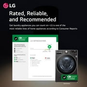 LG WM4000HBA 4.5 Cu. Ft. Ultra Large Capacity Smart Wi-Fi Enabled Front Load Washer with Turbowash
