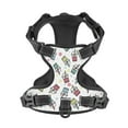 thumbnail image 3 of Kdxio Milk Tea Print No Pull Dog Harness Adjustable Reflective Oxford Easy Control Medium Large Dog Harness for Training and Everyday-Medium, 3 of 8