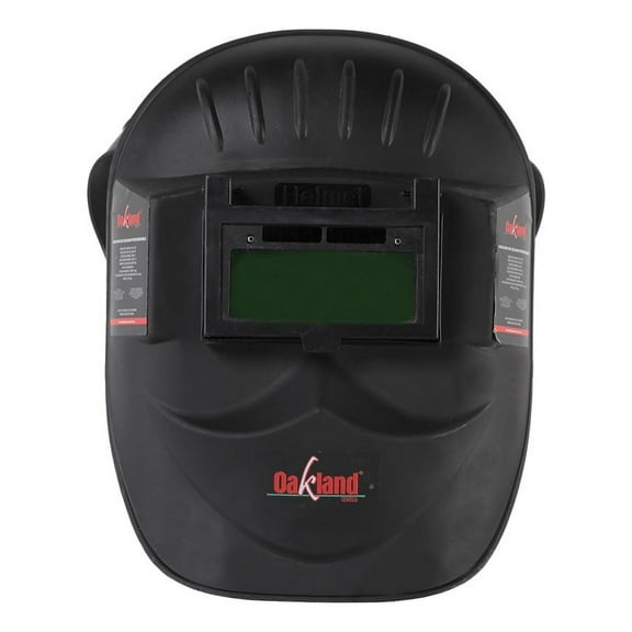 Careta Electrónica Para Soldar Oakland CE-B30 Color Negro