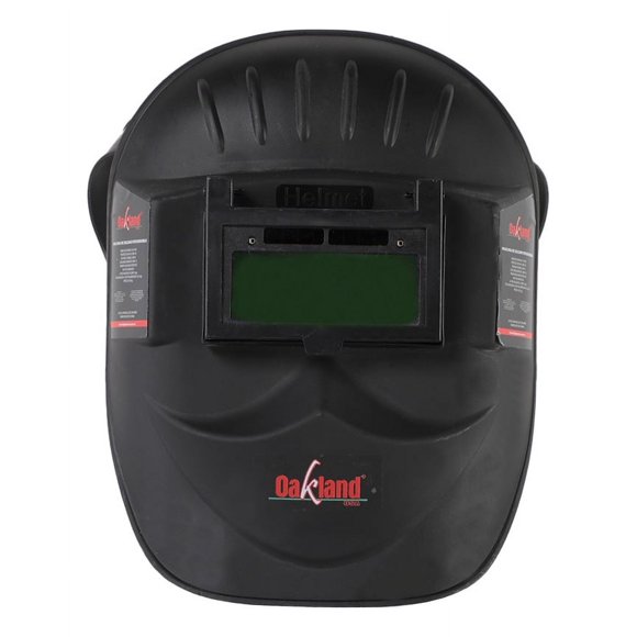 Careta Electrónica Para Soldar Oakland CE-B30 Color Negro