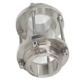thumbnail image 1 of Quick Connect Fluid Pipe Sight Glass Straight  Sight Glass With Clamp End For Industry, 1 of 8