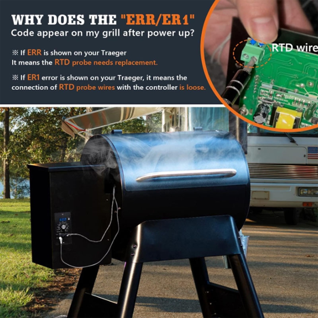 PatungKu Simple Oxidation Resistant Barbecue Oven Thermograph Transducer For Perfect Cooking