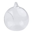 thumbnail image 3 of RichLink Diameter 8Cm 10Cm Clear Borosilicate Glass Bauble Balls Hanging Candle Holder Romantic Wedding Home Vase Hanging Decoration,8cm, 3 of 10