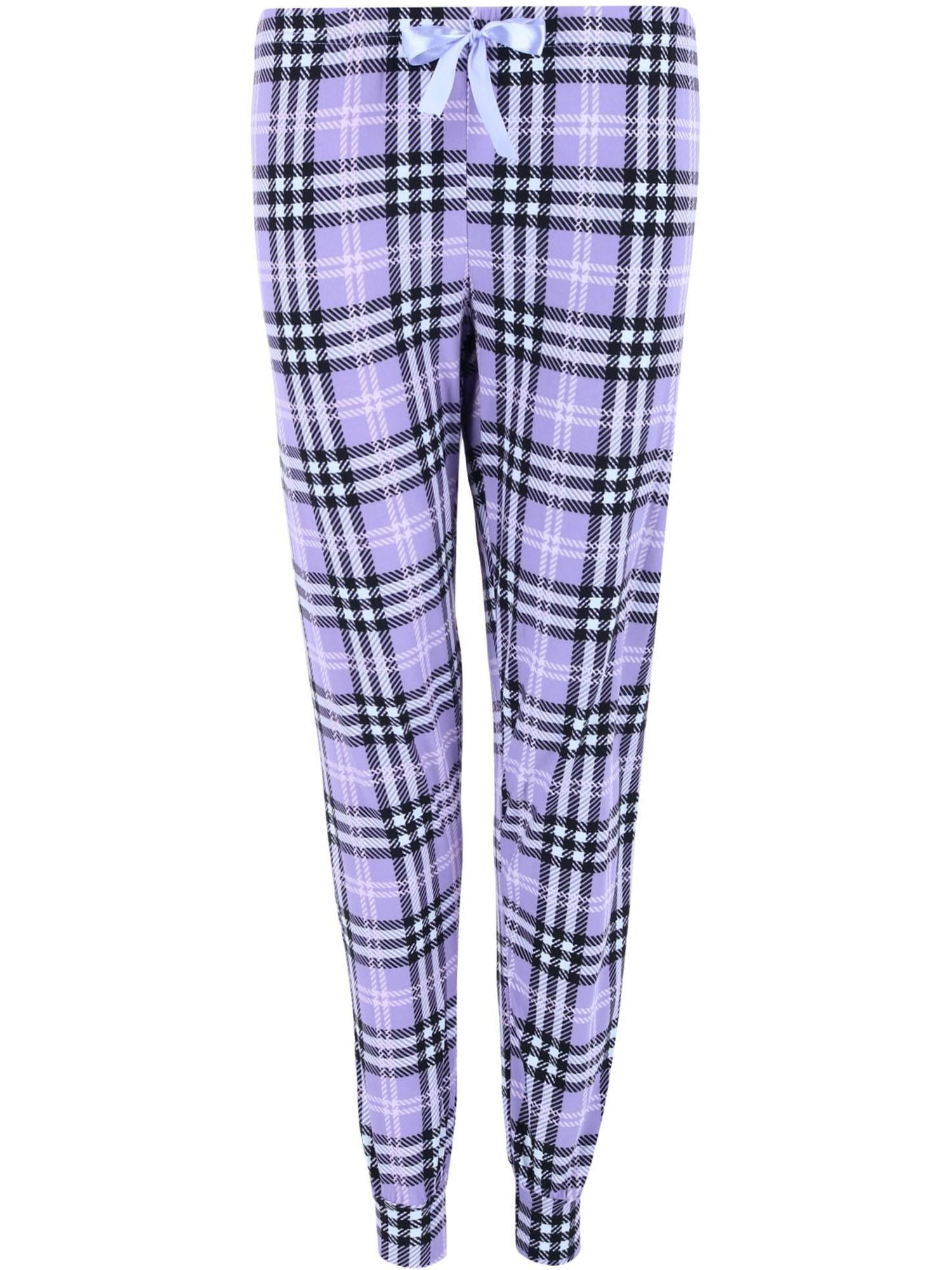 Sleep Junkie Plaid Jogger Sleep Pants (Women)