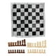 thumbnail image 2 of Chessmen, Wood International Chess Piece 2.17in King Height Hermoso Hermoso Dos Colores Para Juegos de Rompecabeza, 2 of 7