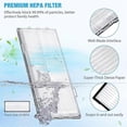thumbnail image 4 of Accessories for S7 Maxv Ultra S7 Pro Ultra Robot Vacuum Accessories Brush Mop Hepa Filter Dust Bag Cleaning, 4 of 5