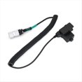 thumbnail image 1 of Adaptadores PTT U94, Cable de Auriculares Walkie-Talkie con Botón Pulsador para Radios con Conector de 6 Pines PRC152, 1 of 5