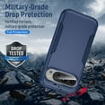 thumbnail image 5 of KOMI for Pixel 9 Case,Pixel 9 Pro Case,with Screen Protector,[Military Grade Drop Tested] Heavy-Duty Tough Rugged Shockproof Protective Case for Google Pixel 9, Blue, 5 of 5