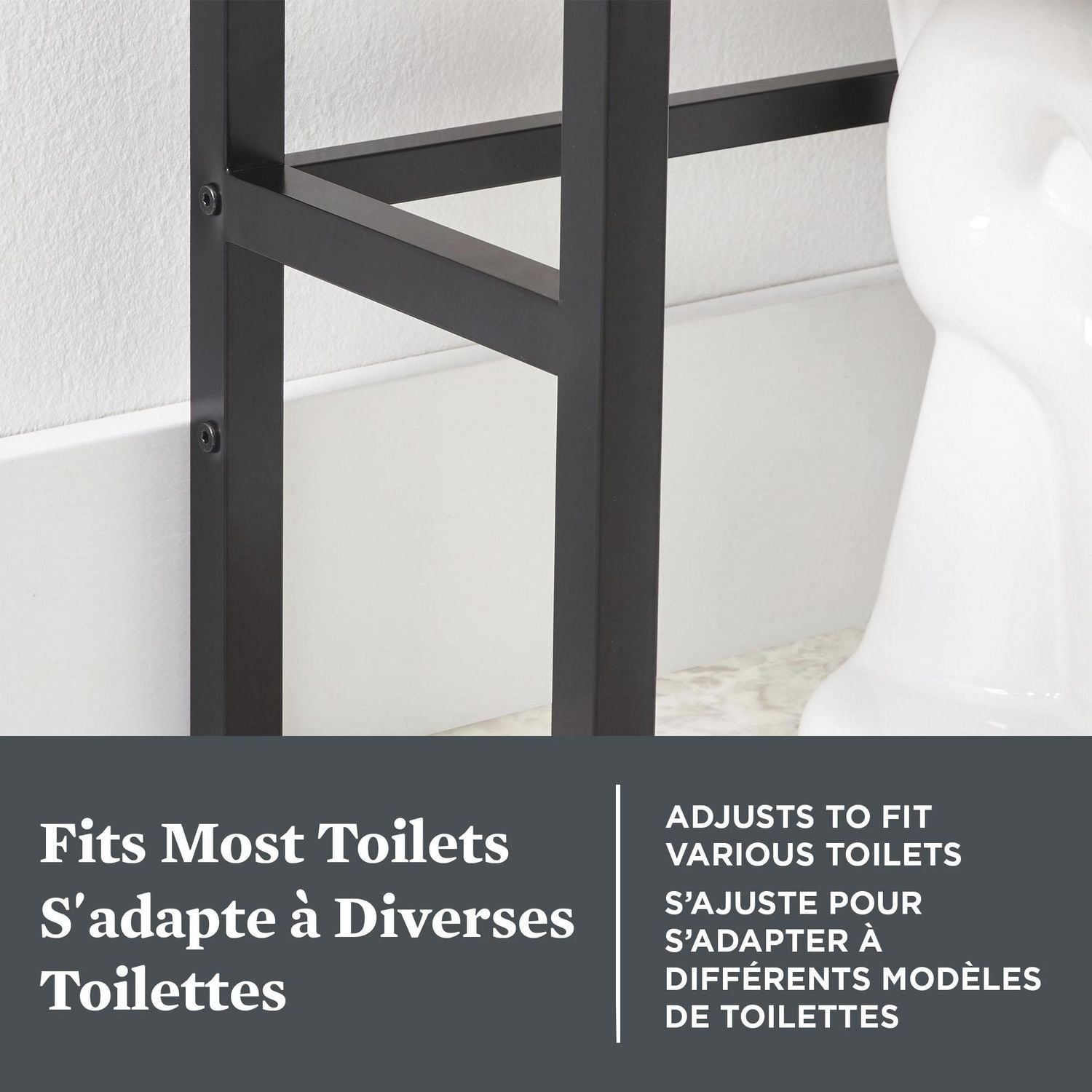 Better Homes & Gardens Jace Over-the-Toilet Bathroom Space Saver, Natural Oak Finish