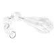 thumbnail image 1 of 10pcs / bag Acrylic Teardrop Chandelier Pendant Hanging Beads Ceiling Lamp Decoration, 1 of 3