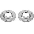 thumbnail image 2 of Power Stop Front Pair of Drilled and Slotted Brake Rotors JBR360XPR, 2 of 4