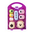 thumbnail image 1 of Diy Puncher Craft Set for Kids, Hole Punch Shapes Including Butterfly Star Heart Flower, Creative Craft Tool for Motor Skills Development, Safe Easy to Use with Storage , 1 Set of Embossing Machine, 1 of 8
