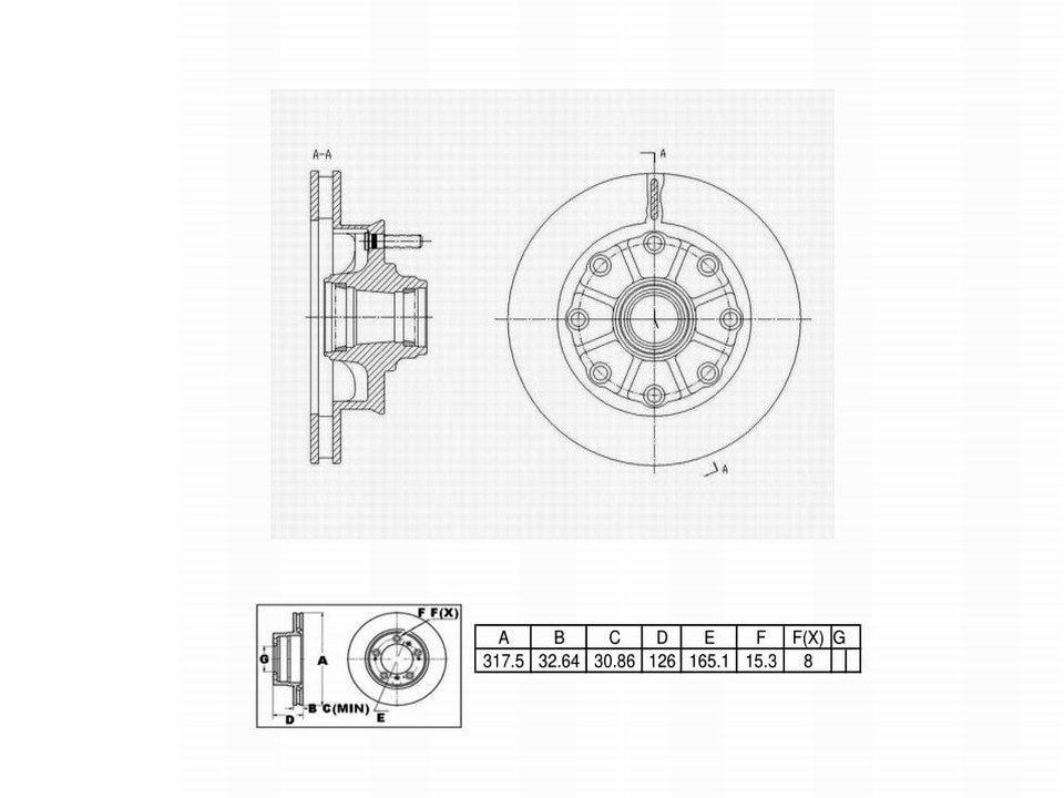 Winstop Brake Rotor and Hub Assembly, Front WS234524, Chevrolet C2500 1994-1988