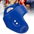 thumbnail image 2 of Boxing Helmet Punching Head Guard Boxing Head Gear Sanda Helmet Boxing Head Protection Boxing Helmet PU Leather Adjustable Head Guard Sanda Kickboxing Training Defense, 2 of 8
