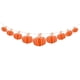 thumbnail image 2 of Tela Pumpkin Garland 3 Metros De Calabaza De Halloween Garland Bandera Decoración Del Partido en hogar Magideal Tela Pumpkin Garland, 2 of 5