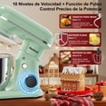 thumbnail image 2 of Batidora de Pedestal Planetaria Honinst 10 Velocidades Uso Doméstico Tazón de 4QT, 2 of 8