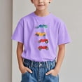 thumbnail image 2 of WRKEKC Boys Summer T-Shirts, Casual T-Shirts for Boys, Children's Short Sleeve Printed Pattern Round Neck Casual Versatile T-Shirts, 2 of 6
