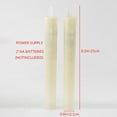 thumbnail image 3 of 4PCS LED Candle Light,Rectangular Tearing Electronic Candle Light,High Quality Tears Electronic Candle Lamp,Home Party Festival Decor, 3 of 7